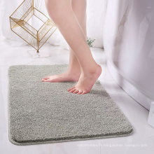 Tapis de salle de bain sans glissement épaisseur hirsute pour salle de bain pour salle de bain, baignoire, douche